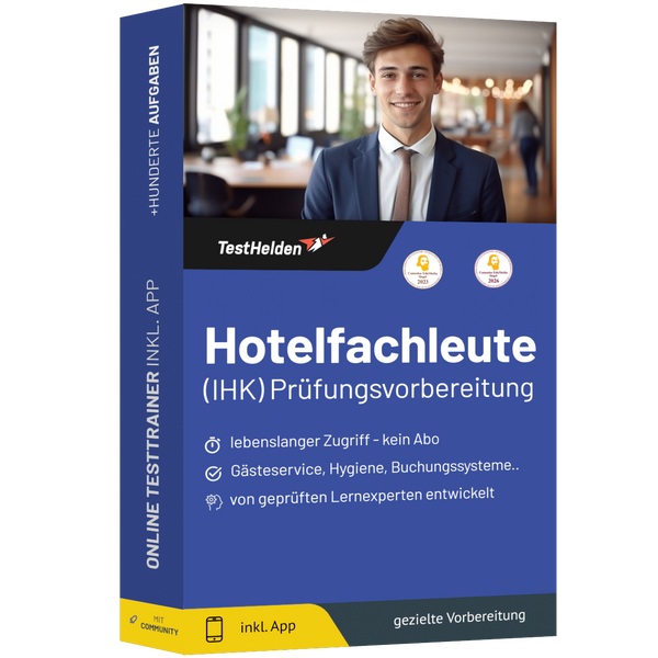 Produktbox Hotelfachmann IHK-Prüfungstrainer