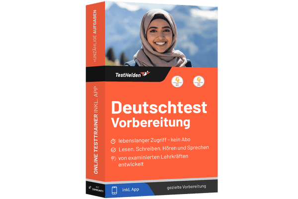Produktbox Deutschtest Training Testtrainer