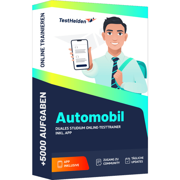 Produktbox Automobil Duales Studium Testtrainer
