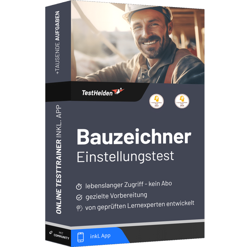 Produktbox Bauzeichner Testtrainer