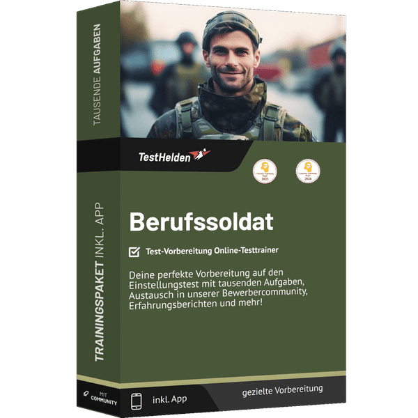 Produktbox Berufssoldat Testtrainer