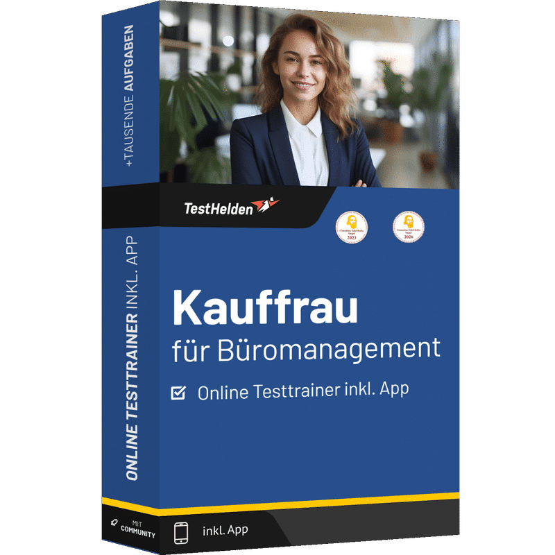 Produktbox Bürokaufmann/-frau Testtrainer