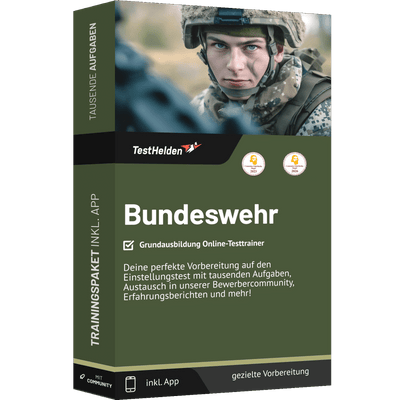 Produktbox Bundeswehr Grundausbildung Testtrainer