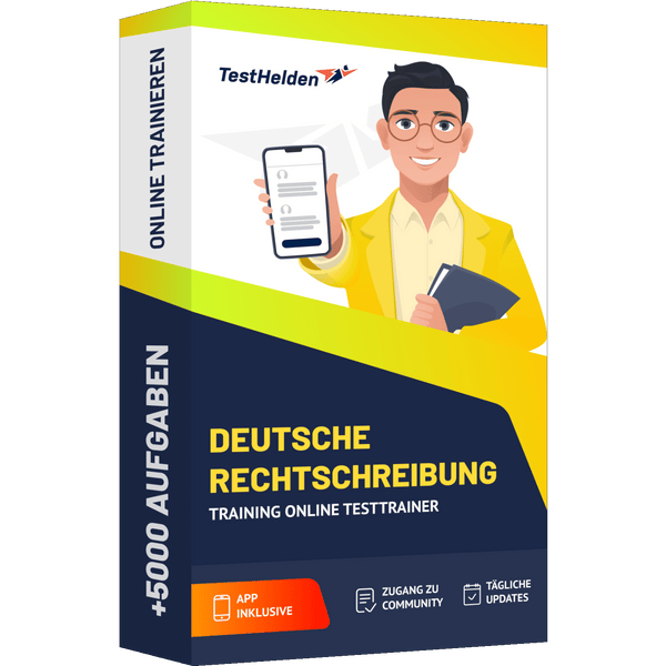 Produktbox Deutsche Rechtschreibung Testtrainer