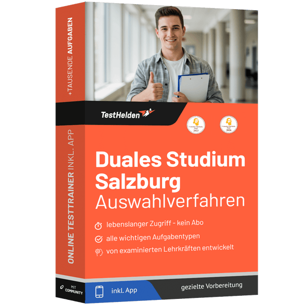Produktbox Duales Studium Salzburg Testtrainer