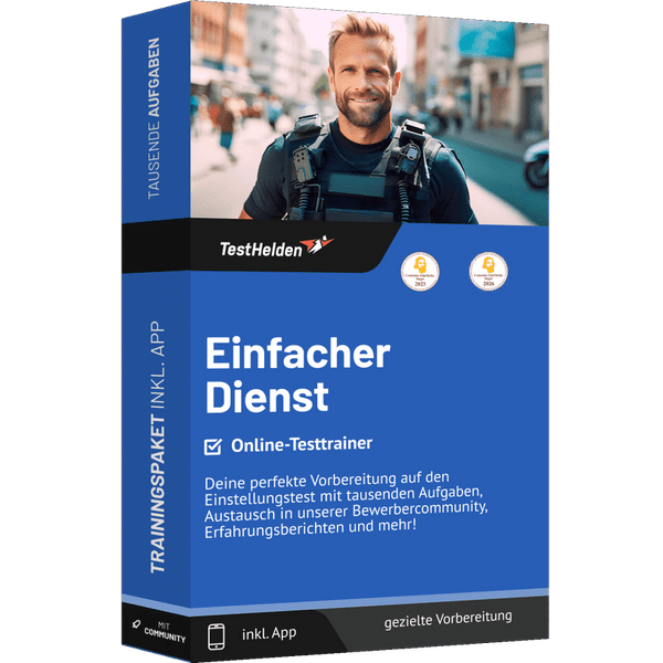 Produktbox Einfacher Dienst Testtrainer