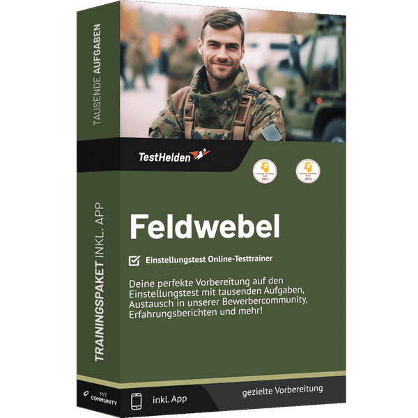 Produktbox Feldwebel Testtrainer