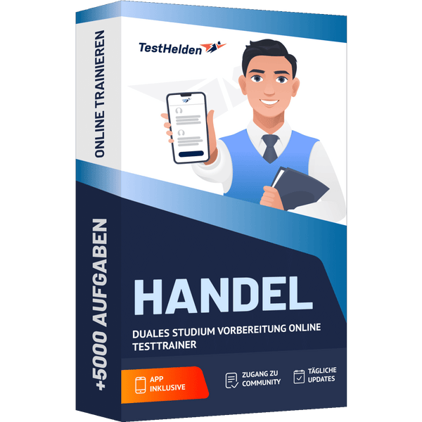 Produktbox Handel Duales Studium Testtrainer