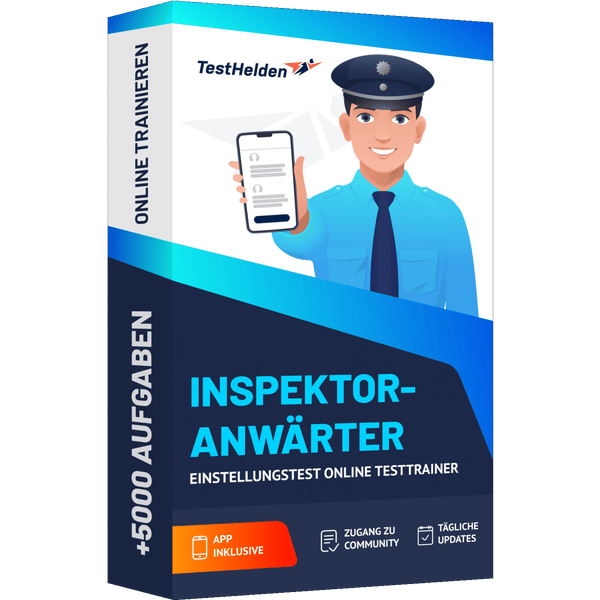 Produktbox Inspektoranwärter Testtrainer