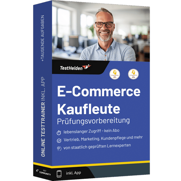 Produktbox Kaufmann/-frau im E-Commerce IHK-Prüfung
