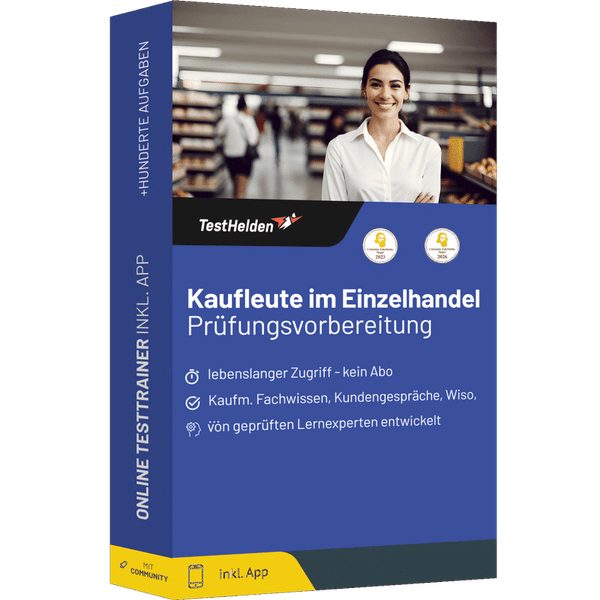 Produktbox Einzelhandel IHK-Prüfungstrainer