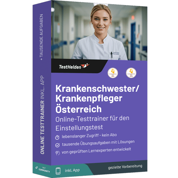 Produktbox Krankenpflege Österreich Testtrainer