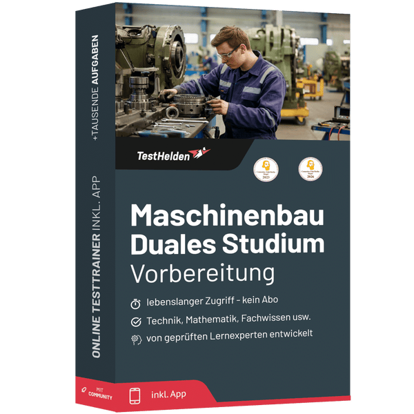 Produktbox Maschinenbau Duales Studium Testtrainer