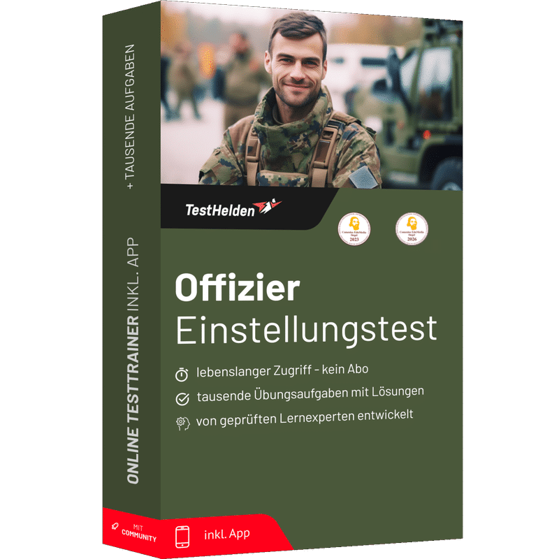 Produktbox Offizier Testtrainer