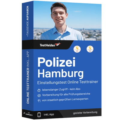 Produktbox Polizei Hamburg Testtrainer