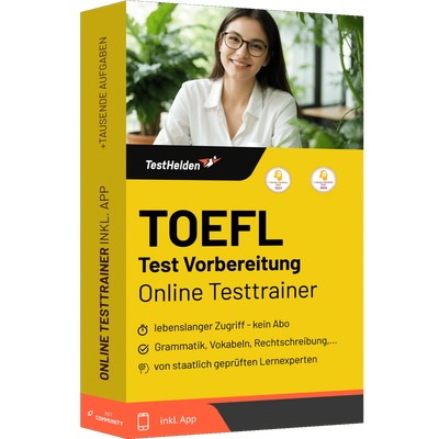 Produktbox TOEFL C1 Testtrainer