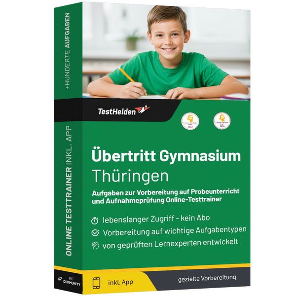 Produktbox Übertritt Thüringen Testtrainer