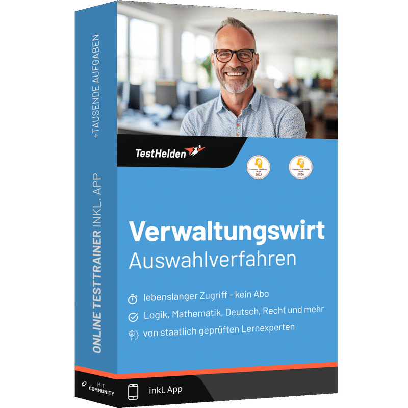 Produktbox Verwaltungswirt Testtrainer