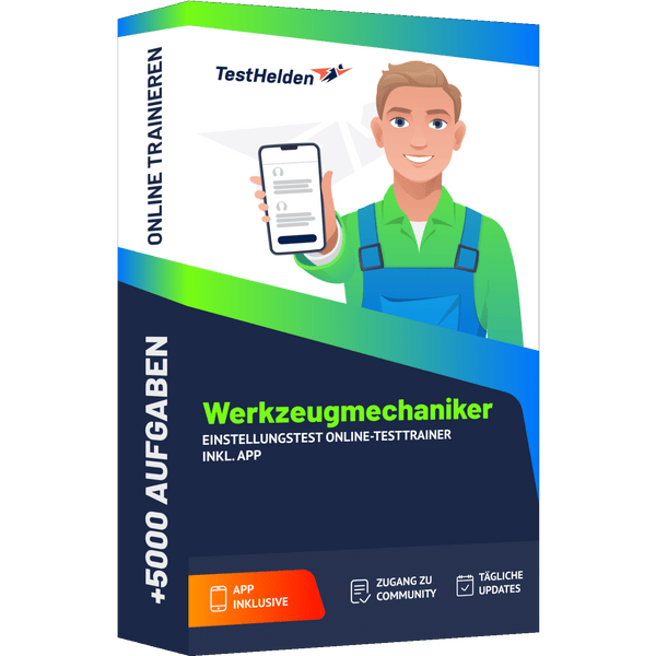 Produktbox Werkzeugmechaniker Testtrainer