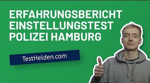 Erfahrungsbericht: Polizei Hamburg Einstellungstest