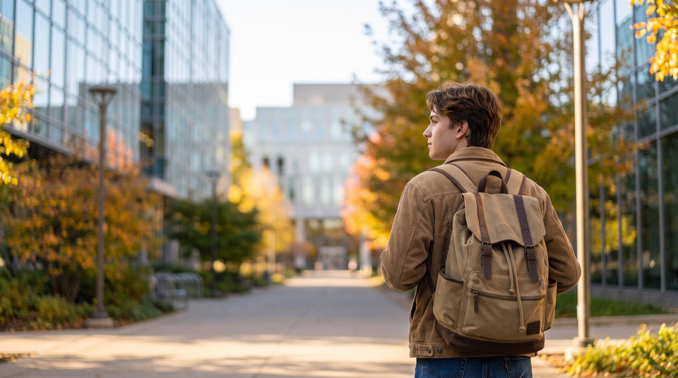 Studieninteressierte auf dem Weg zum Psychologiestudium in Berlin