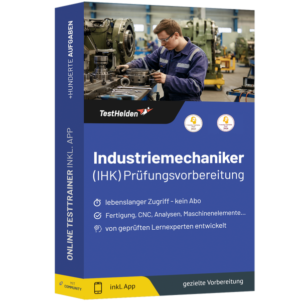 Produktbox Industriemechaniker IHK-Prüfungstrainer
