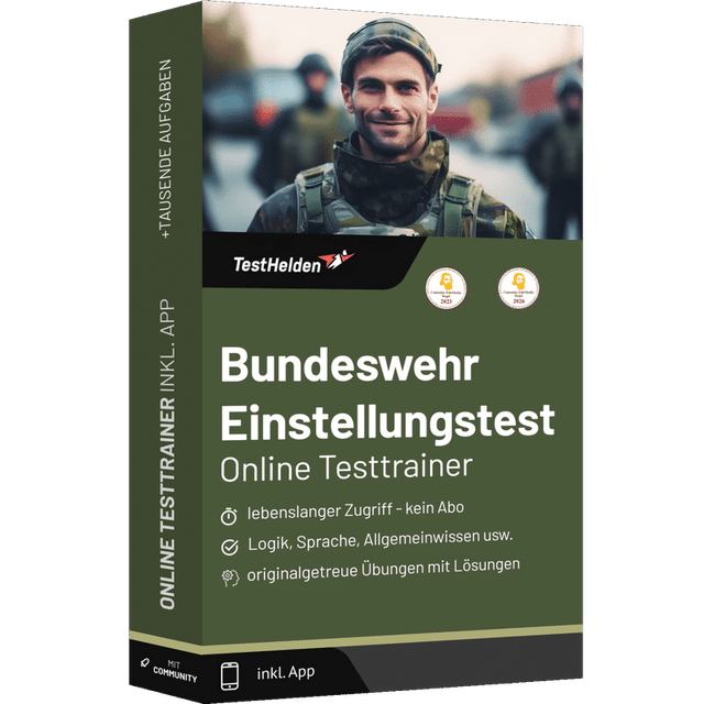 Produktbox Bundeswehr Testtrainer