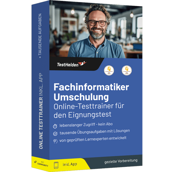Produktbox Fachinformatiker Umschulung Testtrainer