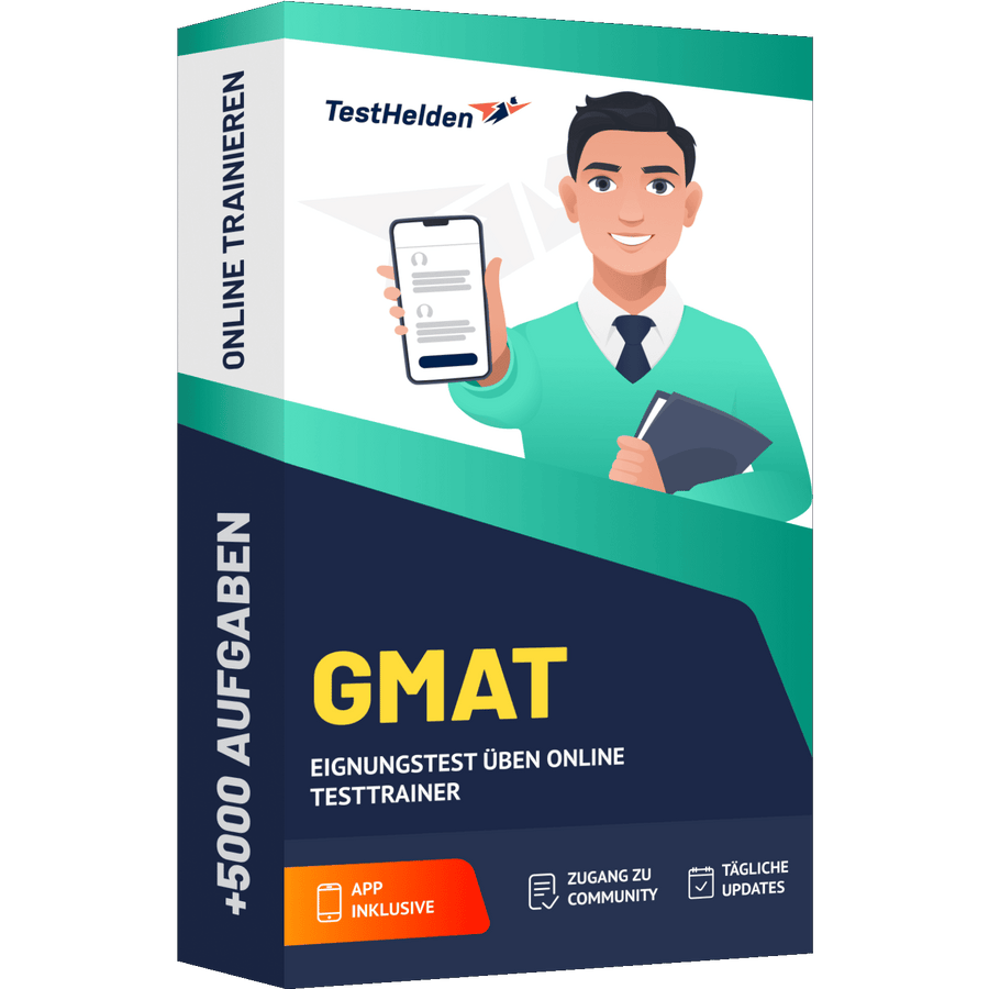 Produktbox GMAT Testtrainer