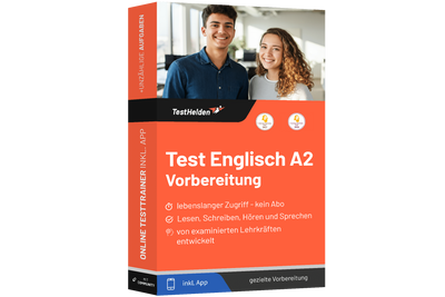 Produktbox Englisch A2 Niveau Testtrainer