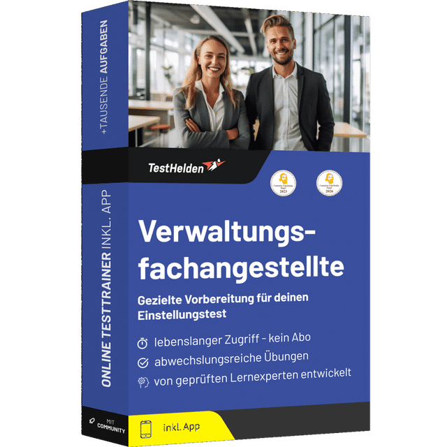 Produktbox Verwaltungsfachangestellte Testtrainer