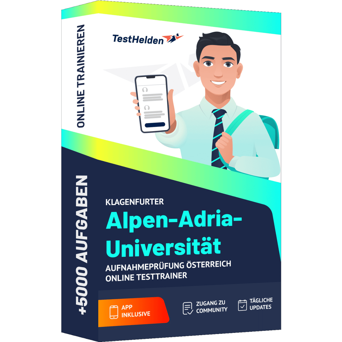 Buchcover alpen-adria-universitaet-klagenfurt-aufnahmepruefung