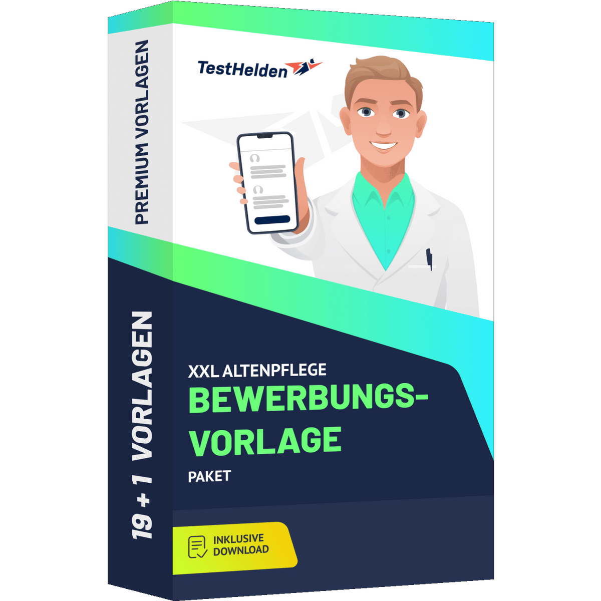 Buchcover altenpflege-bewerbungsvorlage