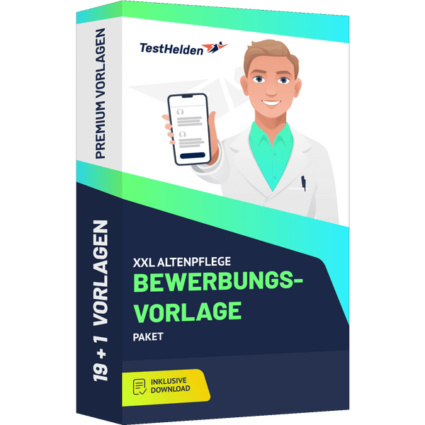 Produktbox Altenpflege Bewerbungsvorlagen