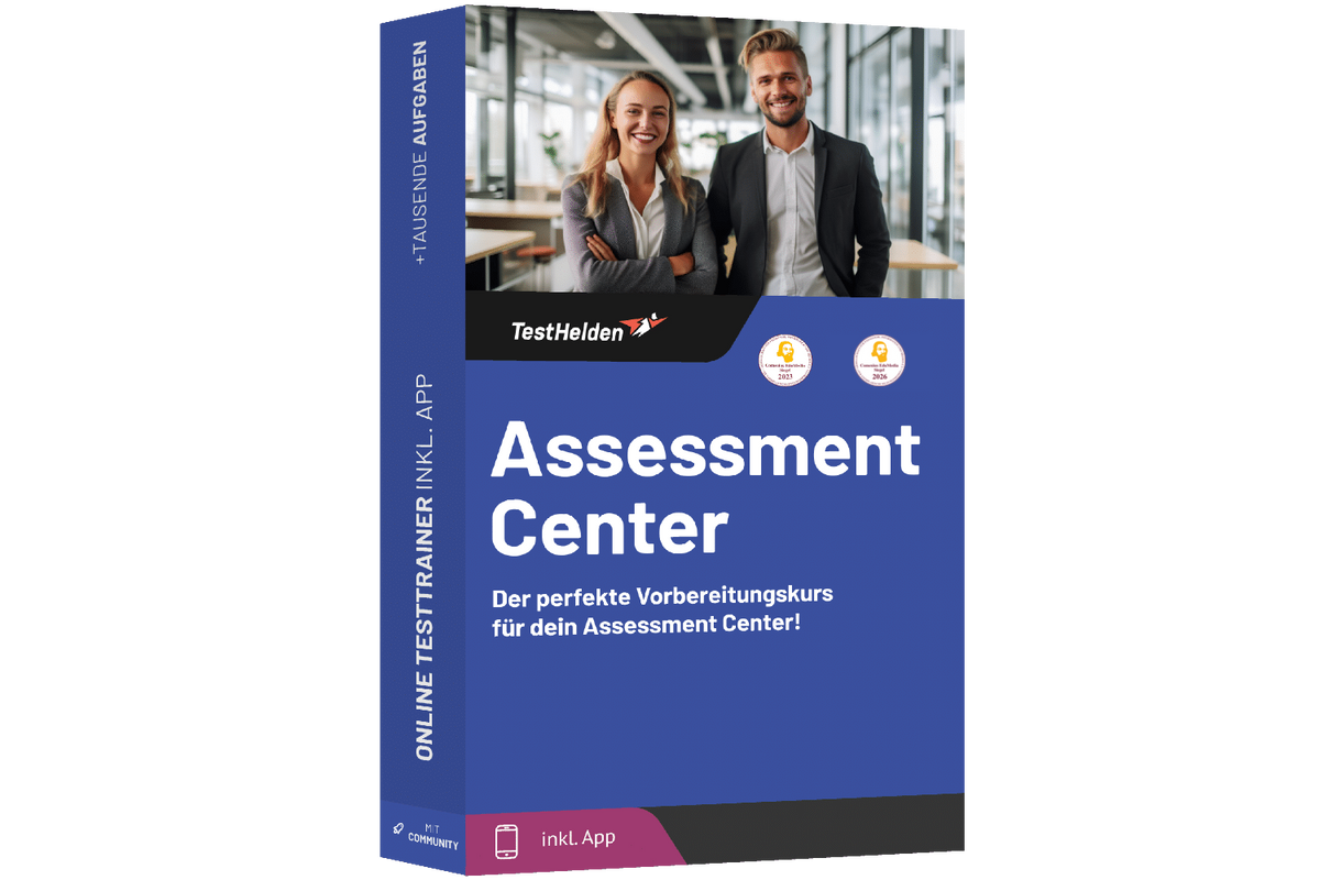 Produktbox Assessment Center Vorbereitung - Online Testtrainer