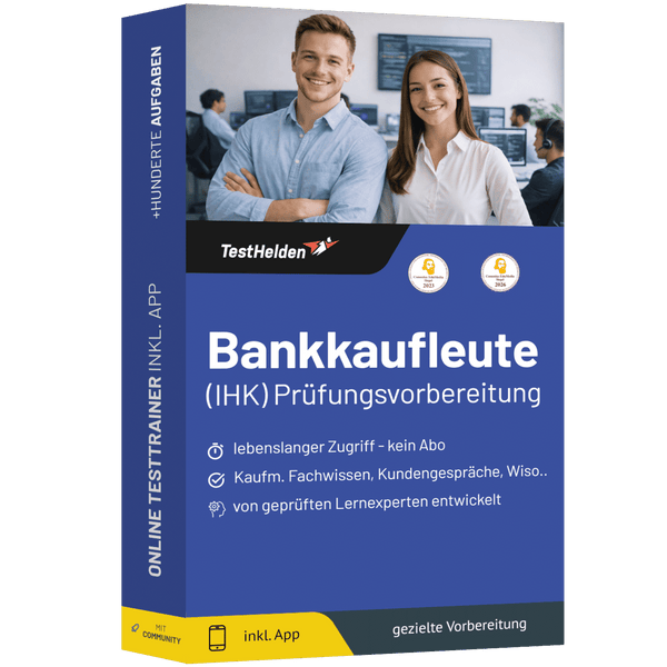 Produktbox Bankkaufmann/-frau IHK-Prüfungstrainer