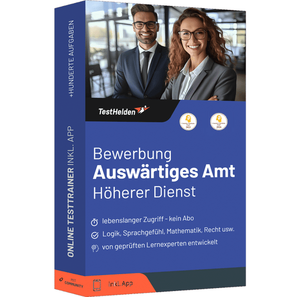 Produktbox Bewerbung Auswärtiges Amt Höherer Dienst
