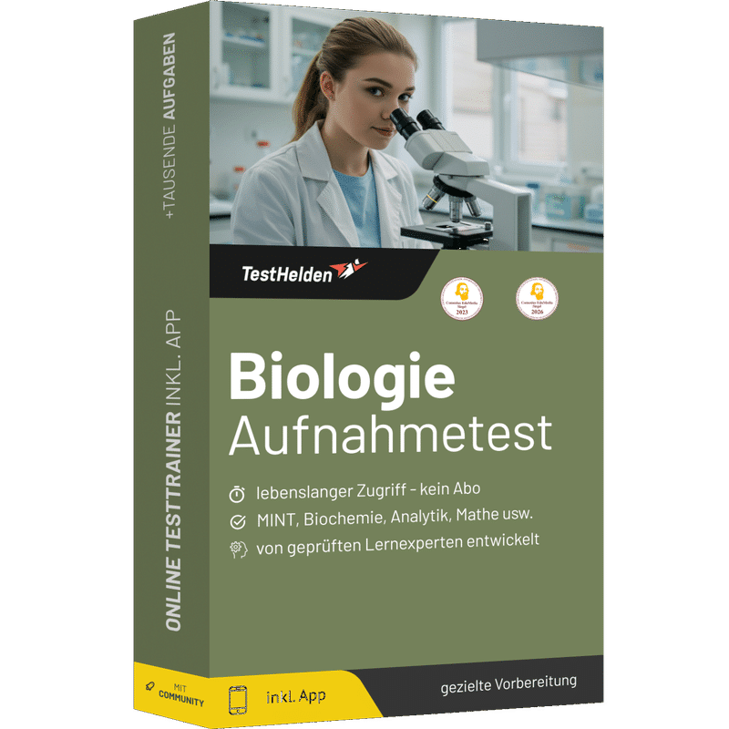 Buchcover biologie-aufnahmetest