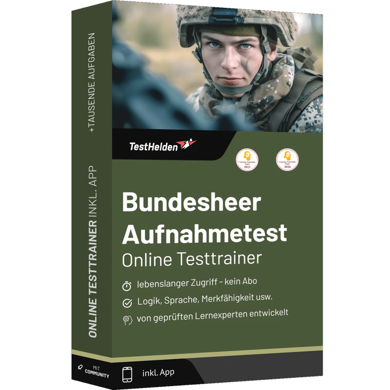 Buchcover bundesheer-aufnahmetest