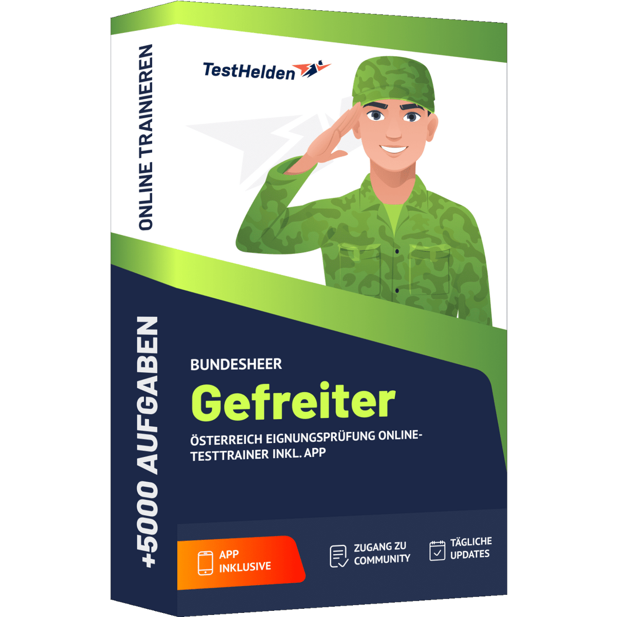 Buchcover bundesheer-gefreiter-oesterreich