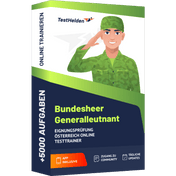 Bundesheer Generalleutnant Testtrainer