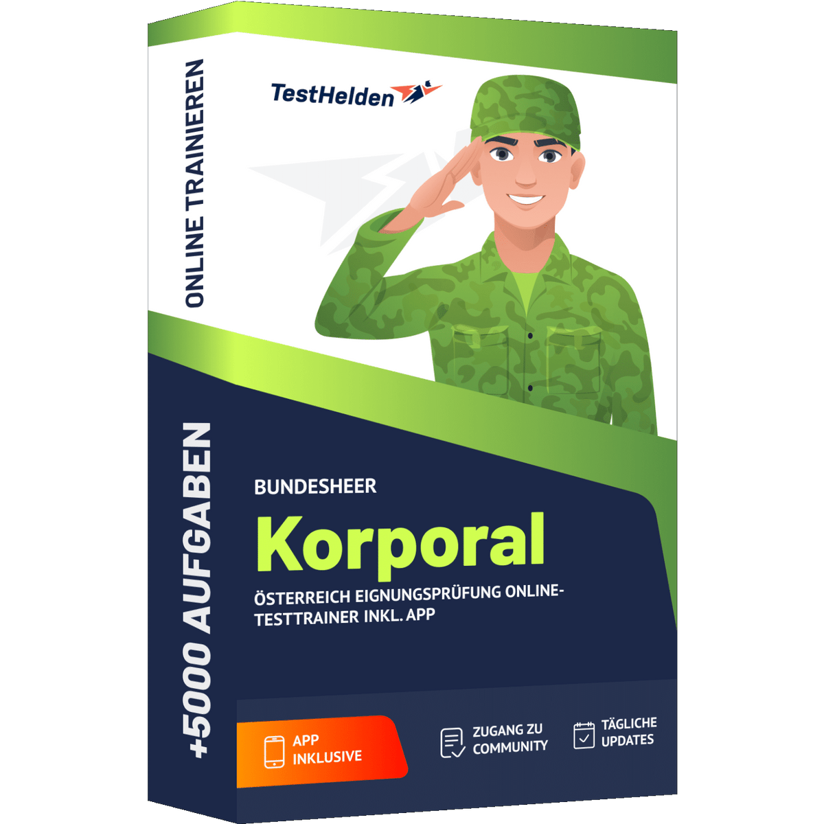 Buchcover bundesheer-korporal-oesterreich
