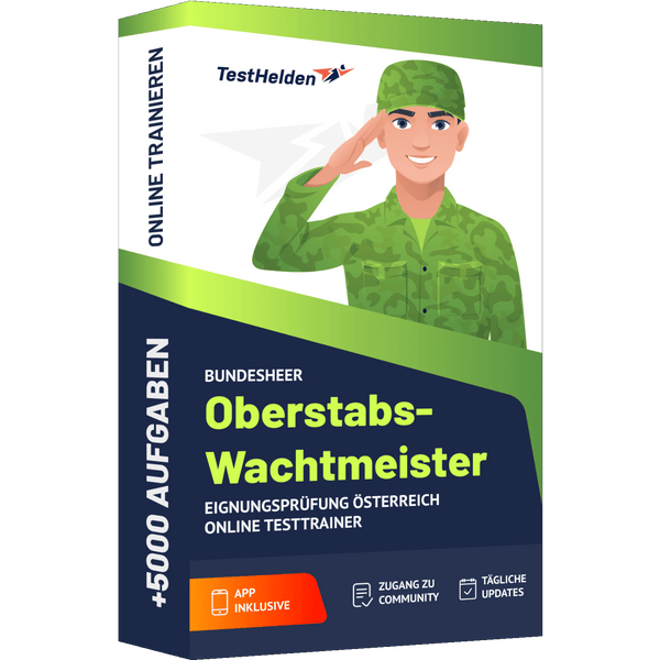 Produktbox Oberstabswachtmeister Testtrainer