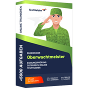 Bundesheer Oberwachtmeister Testtrainer