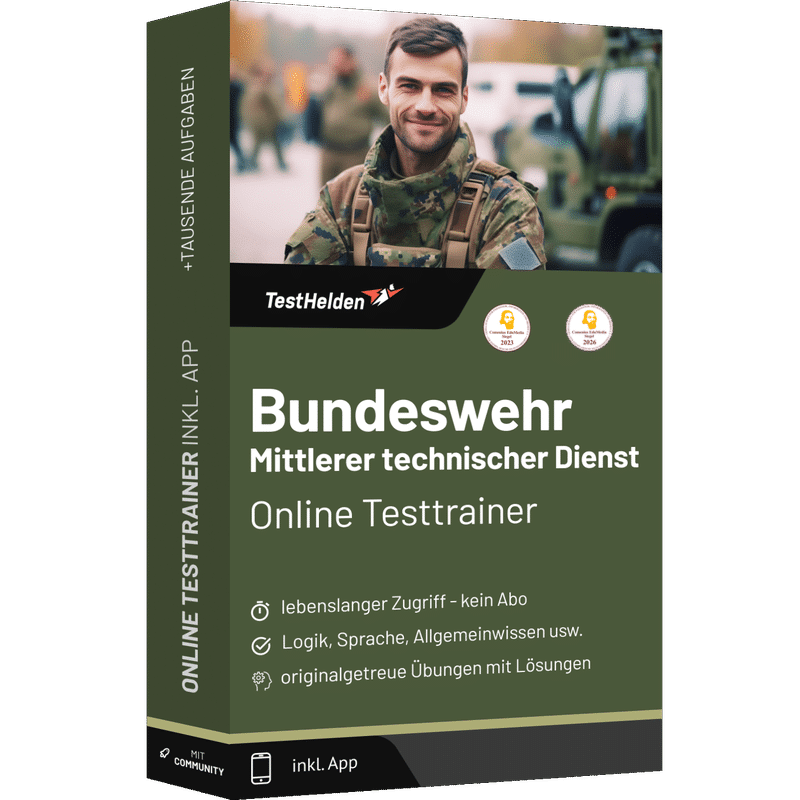 Buchcover bundeswehr-mittlerer-technischer-dienst-einstellungstest