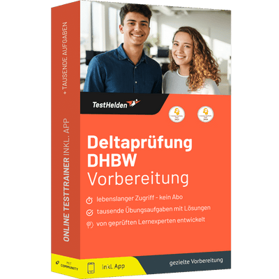 Produktbox Deltaprüfung DHBW Testtrainer
