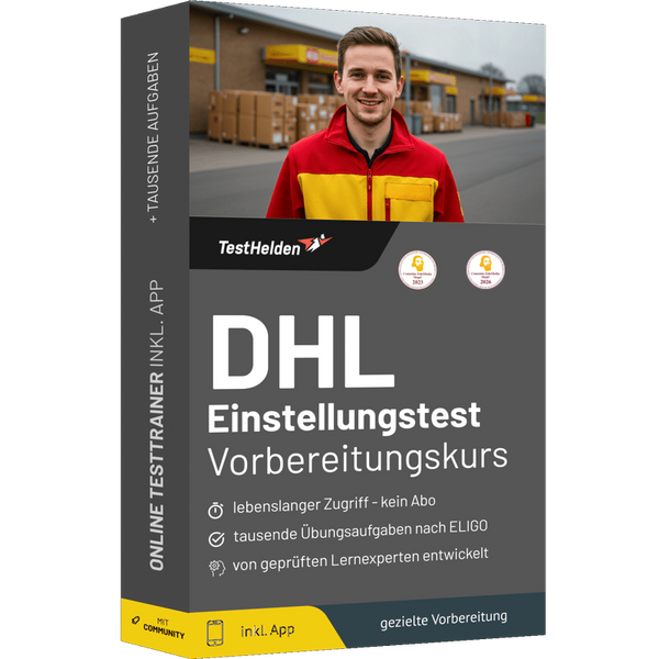 Produktbox DHL Testtrainer
