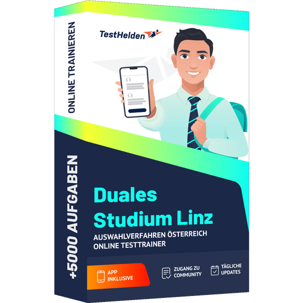 Produktbox Duales Studium Linz Testtrainer