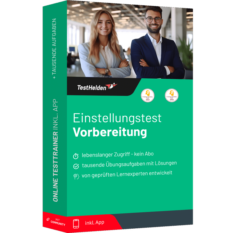 Produktbox Einstellungstest Vorbereitung