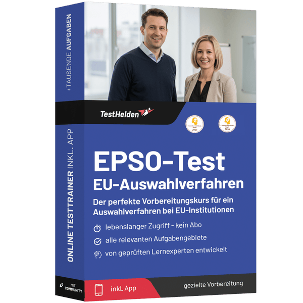 Produktbox EPSO / EU Testtrainer